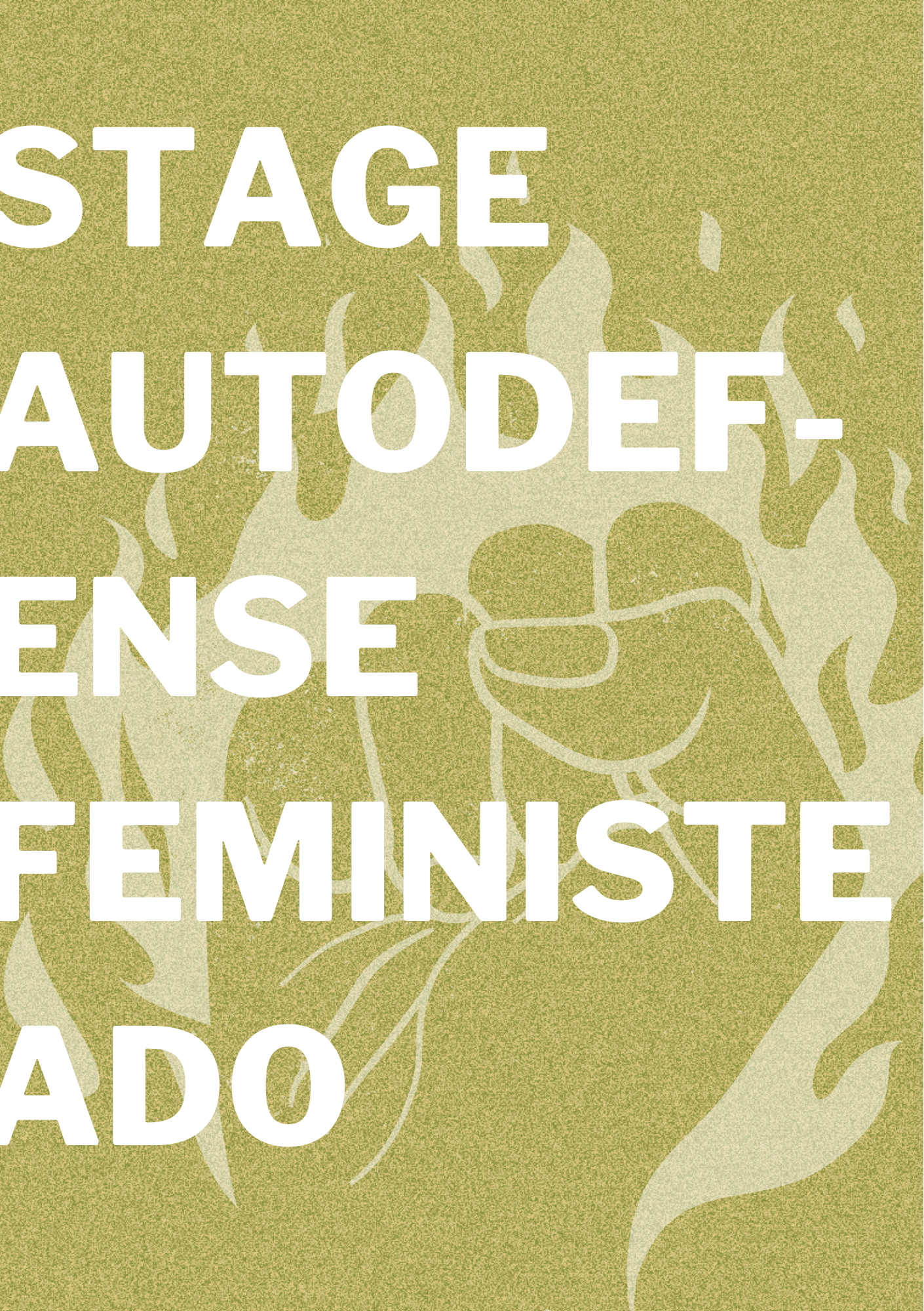 Flyer stage autodéfense féministe adolescent-e-x-s Viol-Secours
